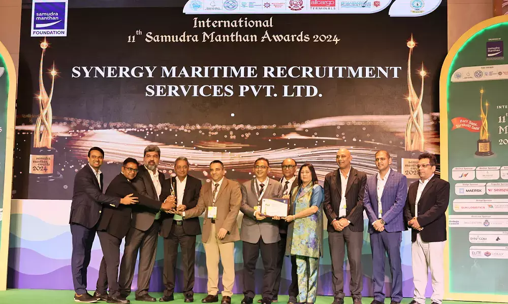 Synergy Marine Group Recognised as Crewing Company of the Year for Exemplary Response to “DALI” Incident
