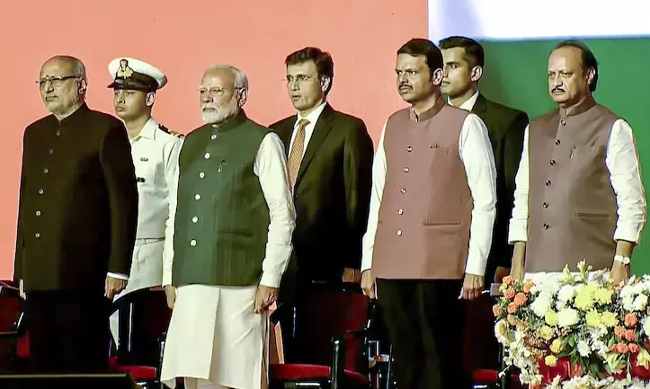 Ambanis, Noel Tata, other industry leaders attend Fadnavis swearing-in