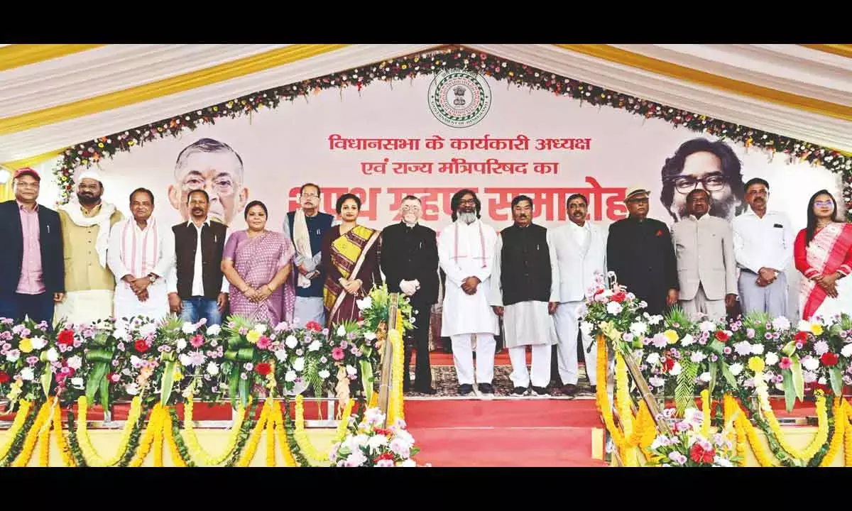 Six JMM MLAs Among 11 Take Oath In Jharkhand