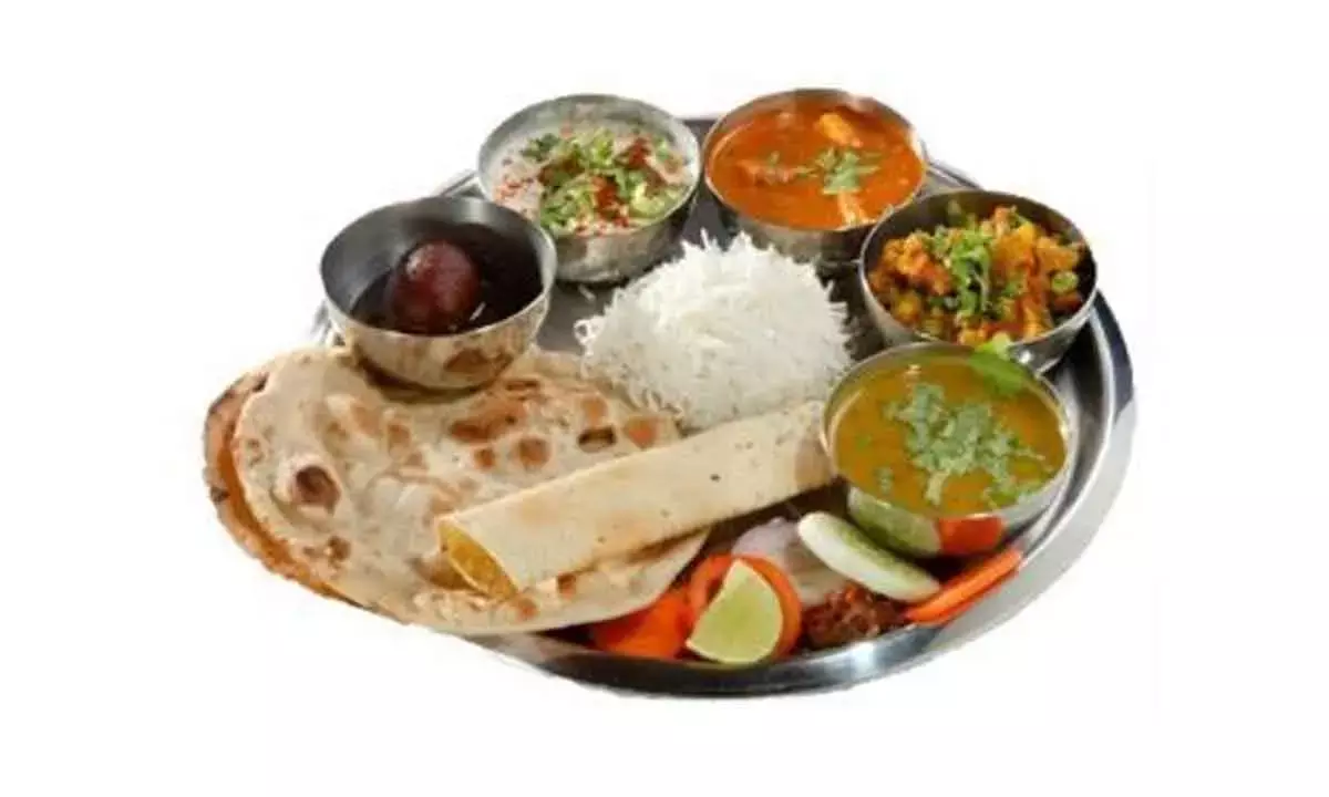 Home-Cooked Veg Thali Turns Cheaper, Non-Veg Thali Stable