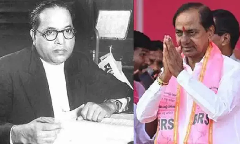 KCR Pays Tributes to BR Ambedkar