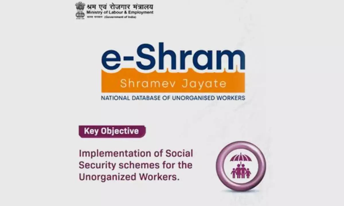 30 Cr Workers Registered On eShram Portal: Centre