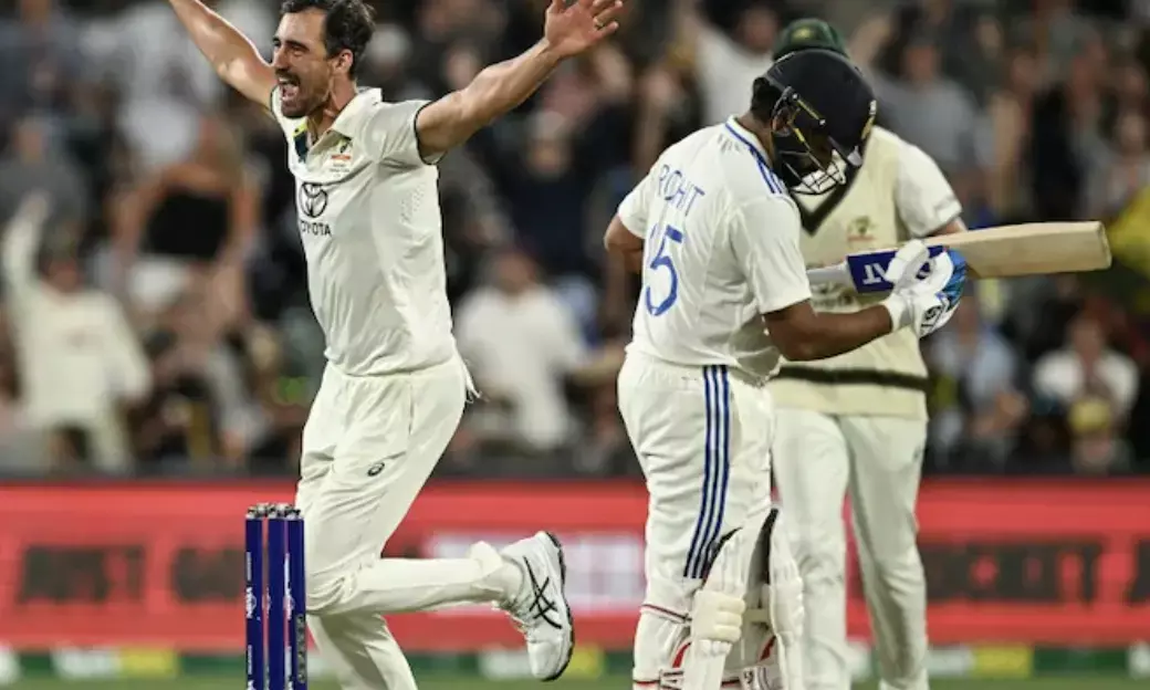 India vs Australia 2nd test, day 2: Australian pacers dominate as India struggles