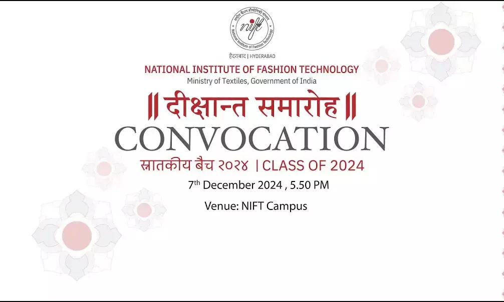 NIFT 27th Convocation Ceremony Held at Hitech City NIFT 27th Convocation Ceremony Held at Hitech City