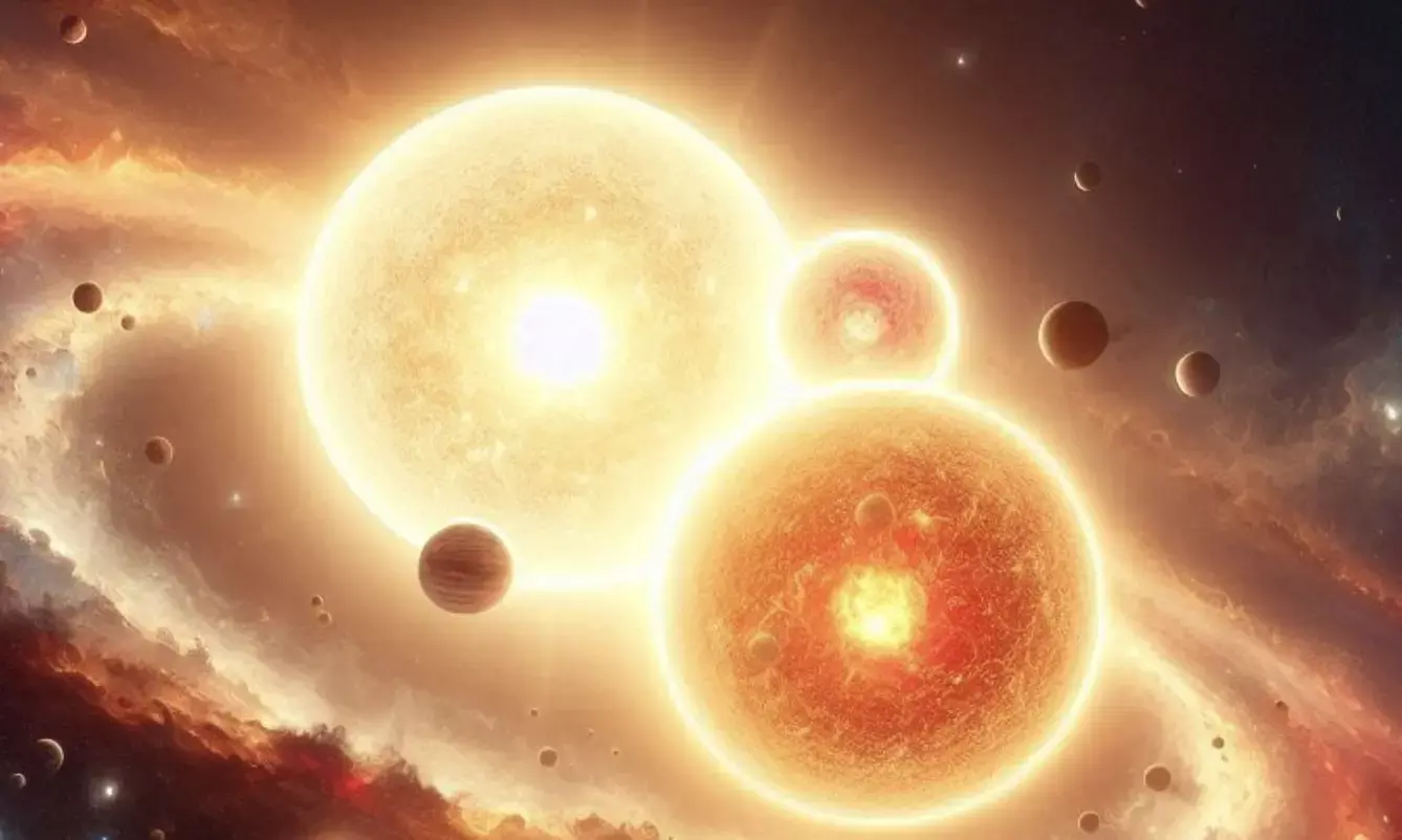 Indias historic discovery: A triple-star system with three suns