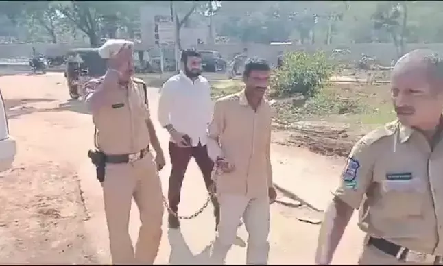 CM Revanth Orders Probe Into farmer Being Taken to Hospital in Handcuffs