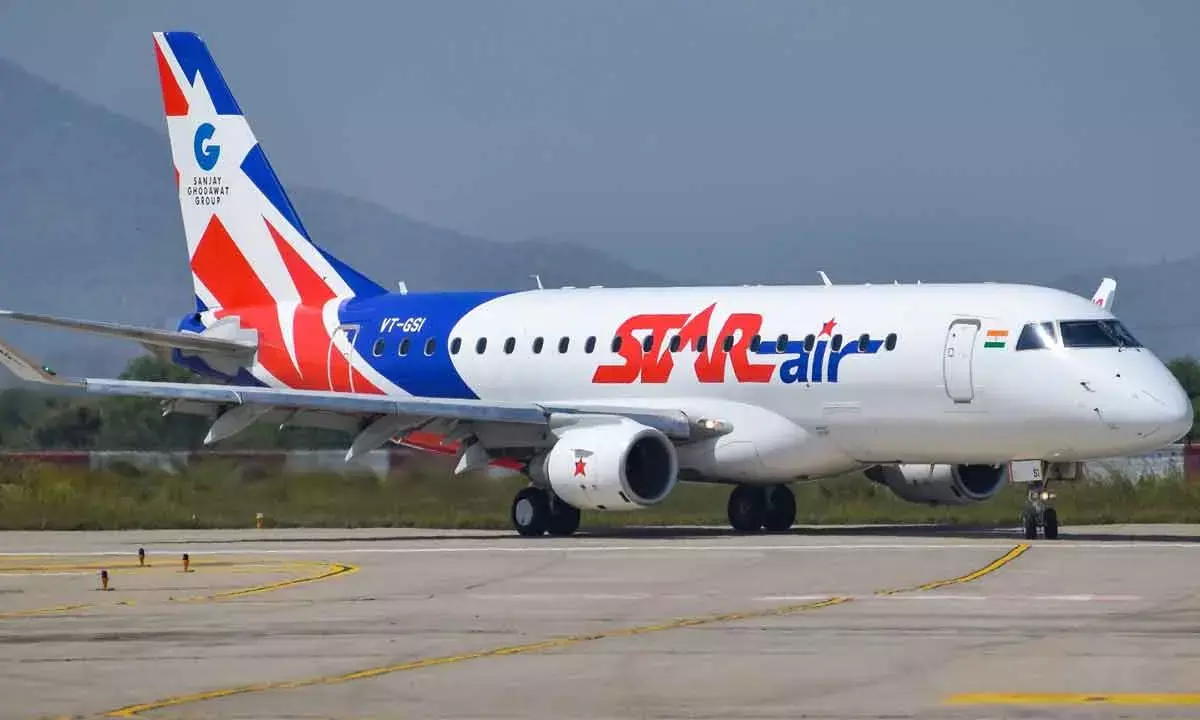 Star Air Flights To Jharsuguda, Raipur, Lucknow From Hyd