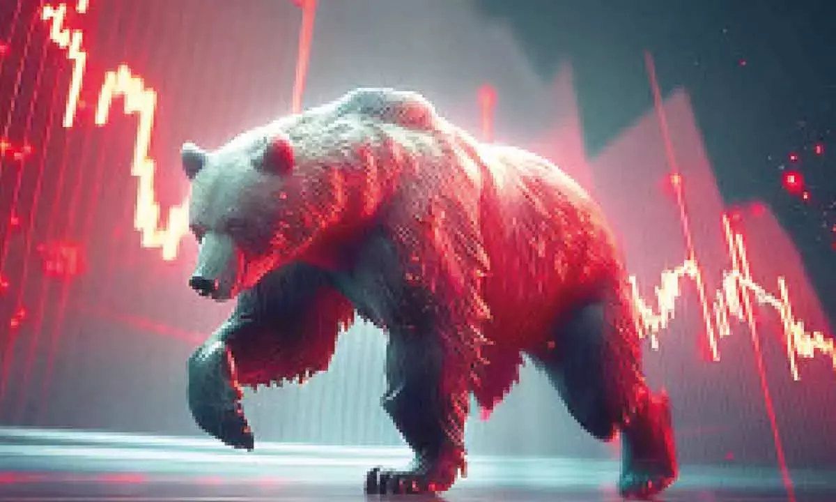 Markets under pressure; HDFC Bank, Reliance, Shriram Finance down