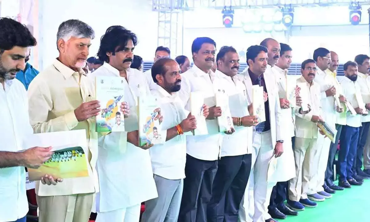 CM Naidu Rolls Out Vision 2047 For AP
