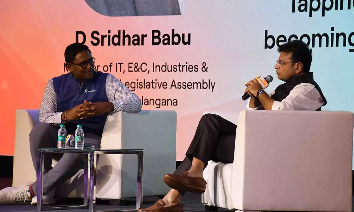 Focus On Building AI Talent To Attract 150 New GCCs To Hyd: Sridhar Babu