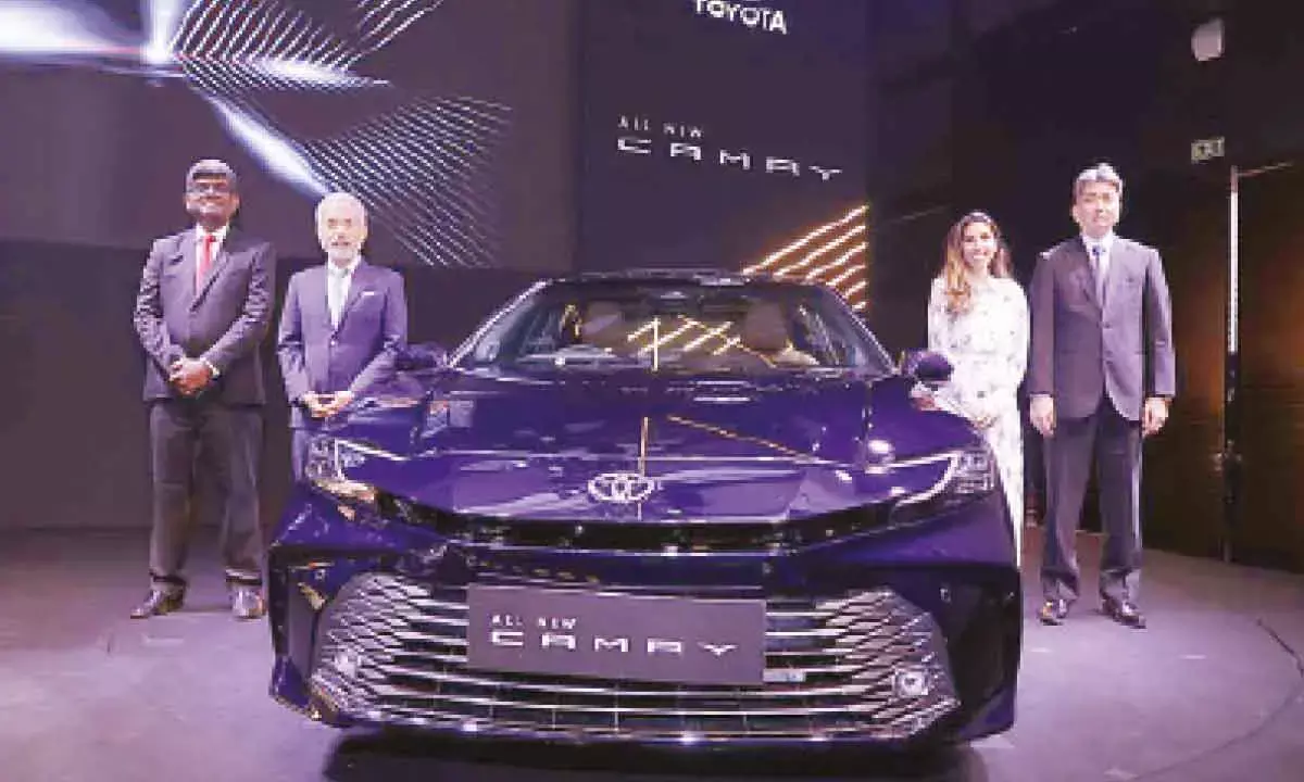 Toyota Kirloskar Motor Launches The All-New Camry Hybrid Electric Vehicle