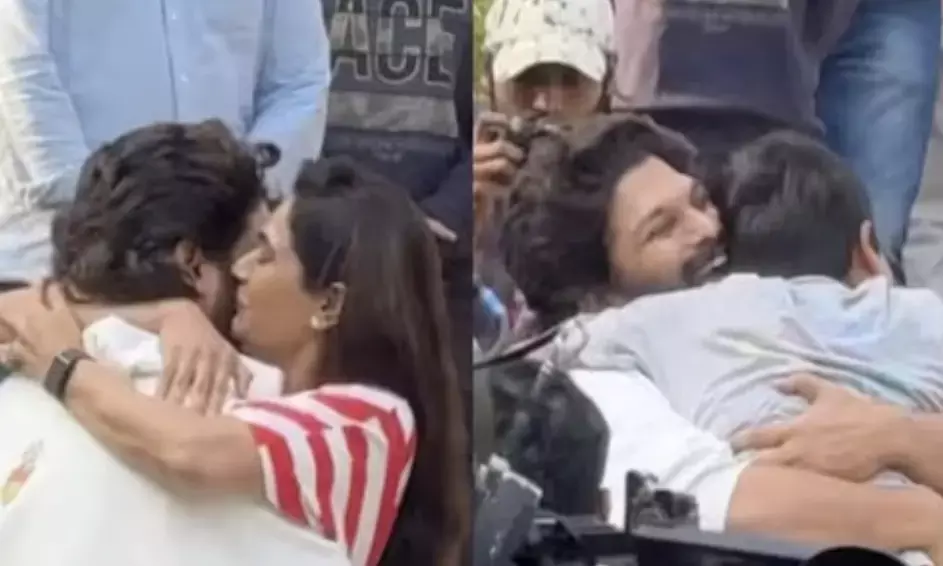 Samantha Ruth Prabhus heartfelt reaction to Allu Arjuns emotional reunion with family