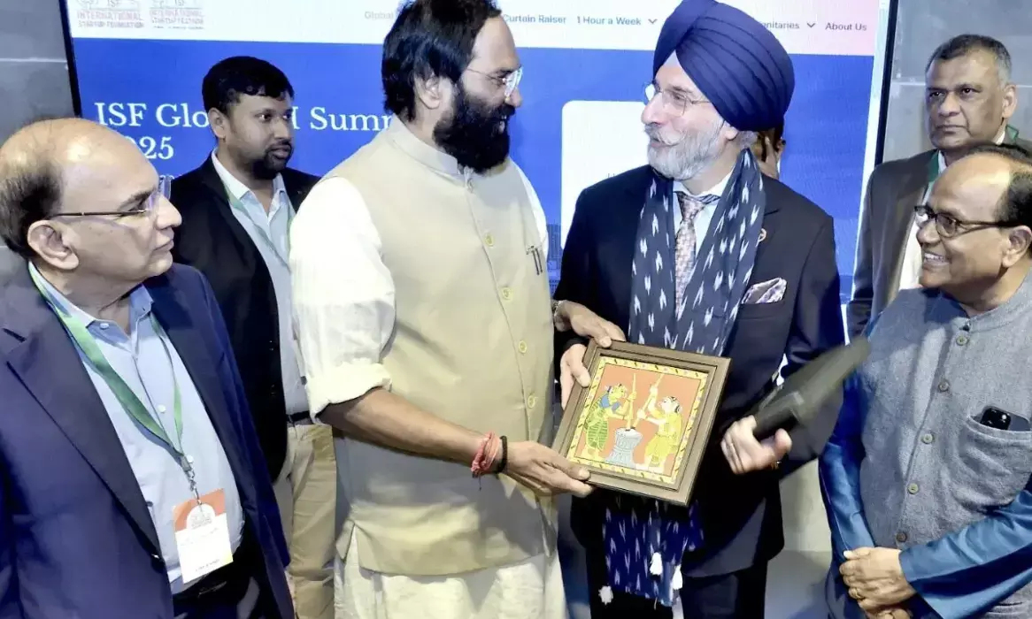Minister Uttam launches ISF AI summit in Hyderabad, reinforces Telanganas AI commitment​