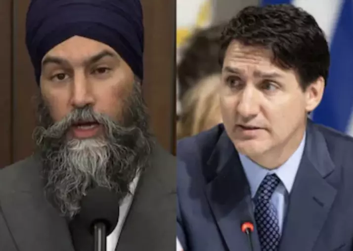 Jagmeet Singh urges Trudeau’s resignation amid political turmoil and Trump tariff threat Jagmeet Singh urges Trudeau’s resignation amid political turmoil and Trump tariff threat