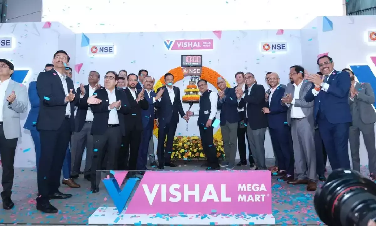 Vishal Mega Mart IPO Listing & Share Price Live Updates