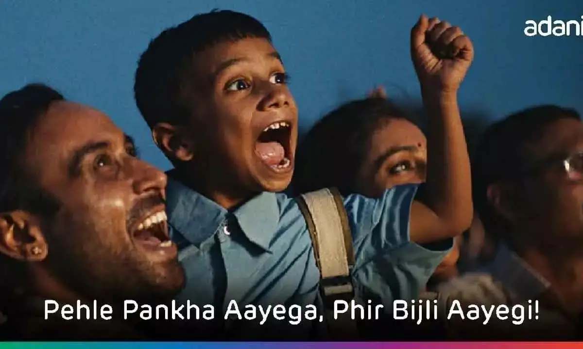 Adani Groups Wind Turbines Ad Is Uniquely Illuminative