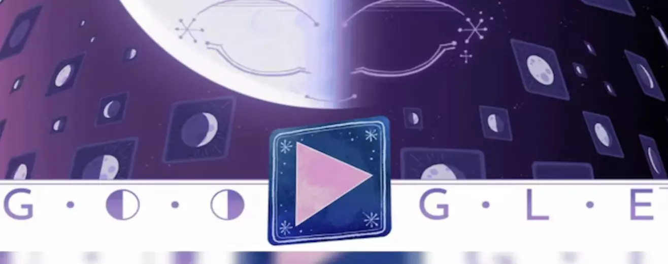 Google Doodle celebrates Decembers final half moon with interactive game Google Doodle celebrates Decembers final half moon with interactive game