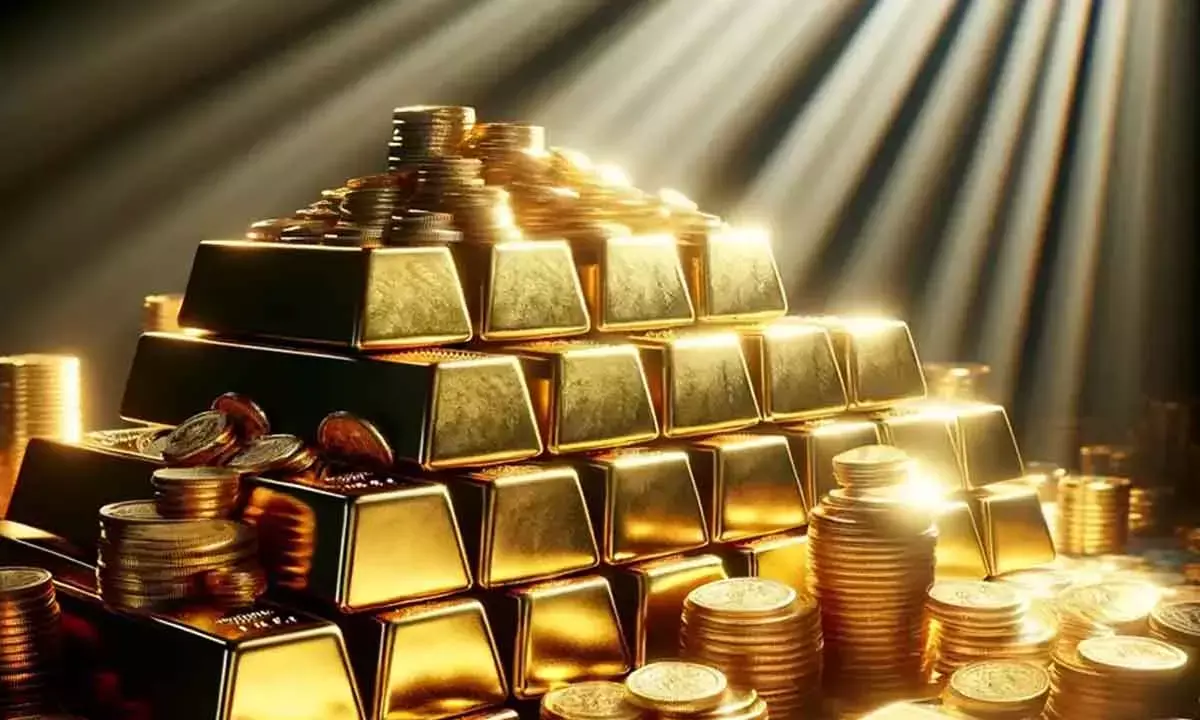 Gold prices up marginally, MCX Gold near Rs 76,600 per 10 gm; Near-term momentum looks sideways