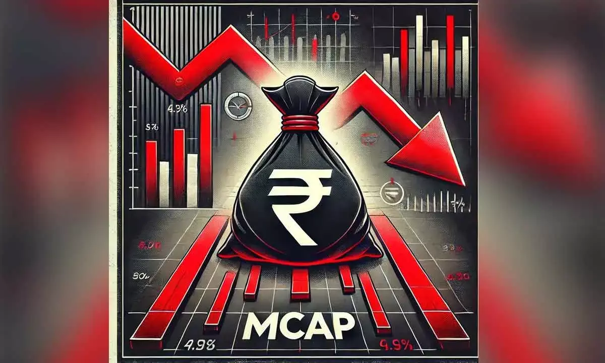 Rs 4.95 L-cr Mcap Erosion At Top-10 Firms