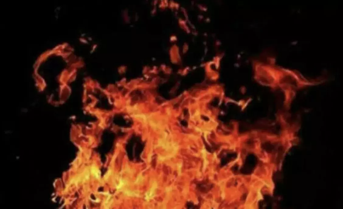 Fire breaks out at battery manufacturing unit in Shamshabad, Hyderabad Fire breaks out at battery manufacturing unit in Shamshabad, Hyderabad