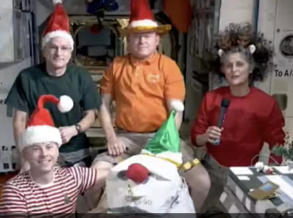 Sunita Williams shares her heartwarming Christmas plans from space: Watch video Sunita Williams shares her heartwarming Christmas plans from space: Watch video
