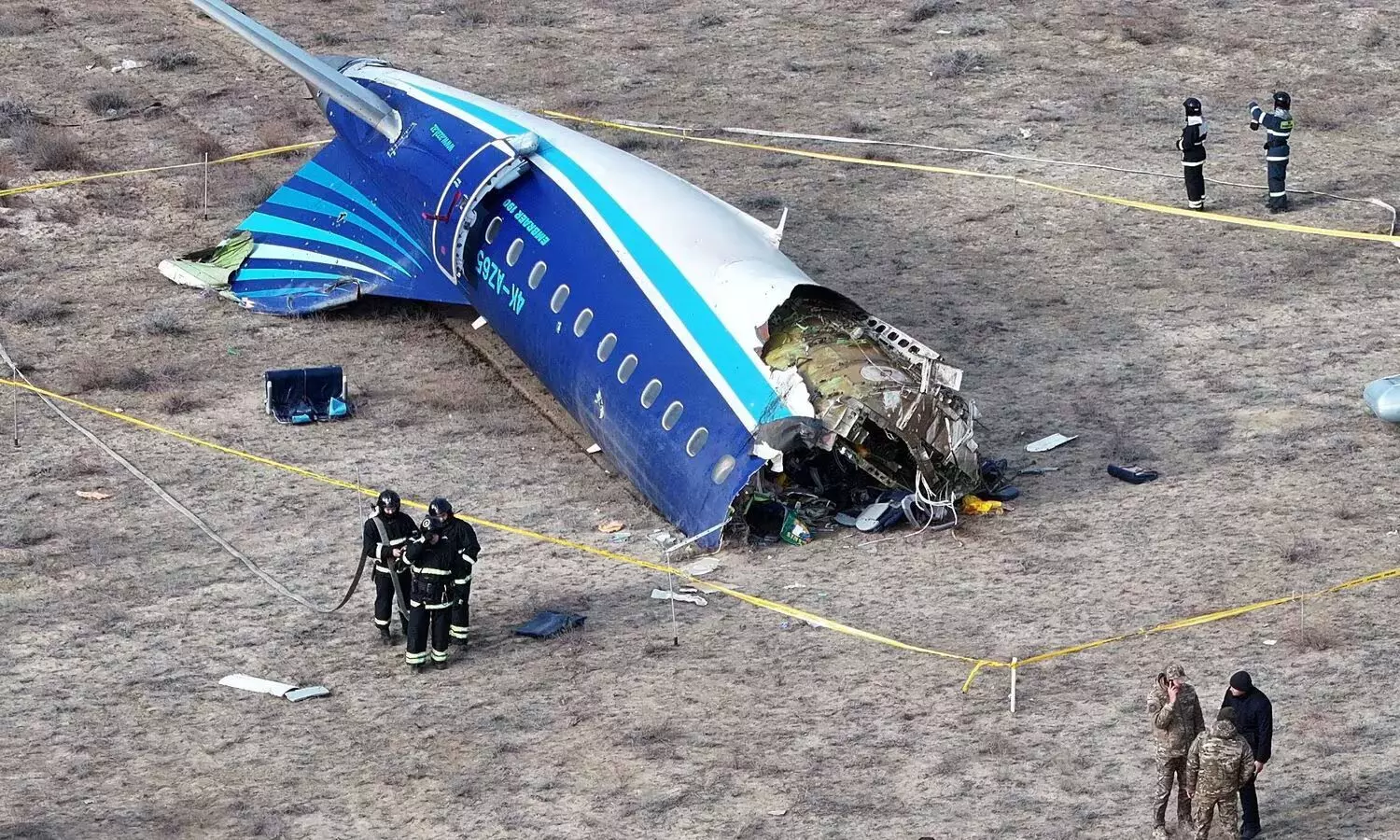 Azerbaijan Airlines plane crash: Passenger captures moments of horror before and after mishap in Kazakhstan Azerbaijan Airlines plane crash: Passenger captures moments of horror before and after mishap in Kazakhstan