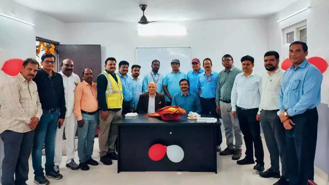 Adani Gangavaram Port Launches Rly Crew Lobby Adani Gangavaram Port Launches Rly Crew Lobby