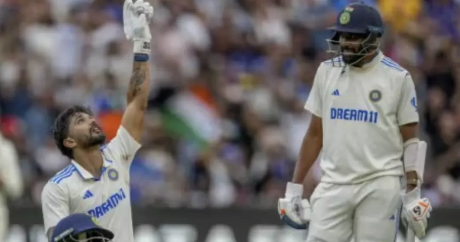 Nitish Reddy and Washington Sundars gritty knock keeps India afloat