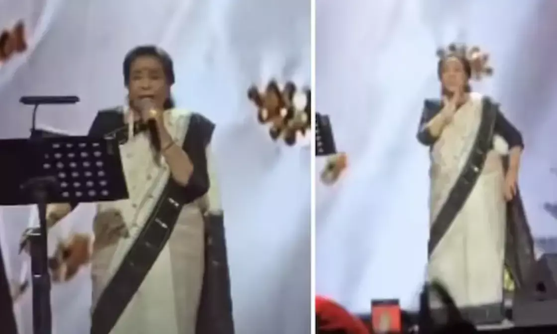 91-year-old Asha Bhosle stuns with Tauba Tauba performance in Dubai