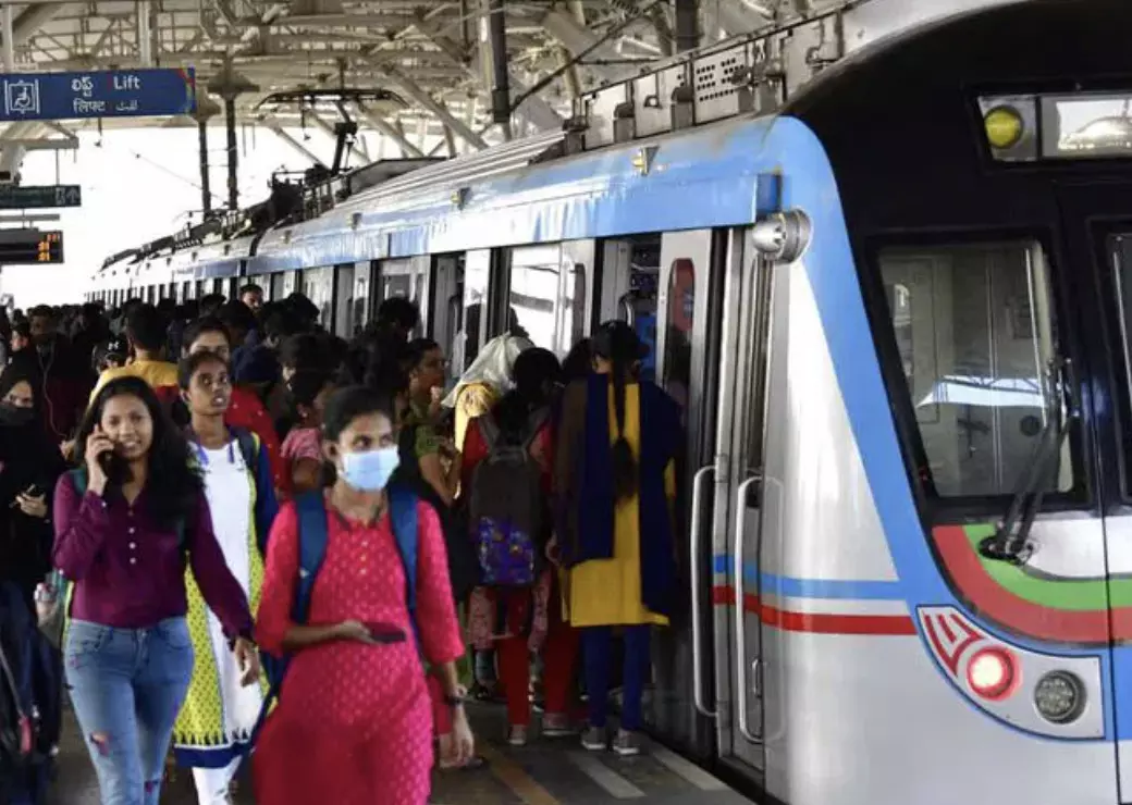 Hyderabad Metro extends operating hours for new year’s eve celebrations Hyderabad Metro extends operating hours for new year’s eve celebrations