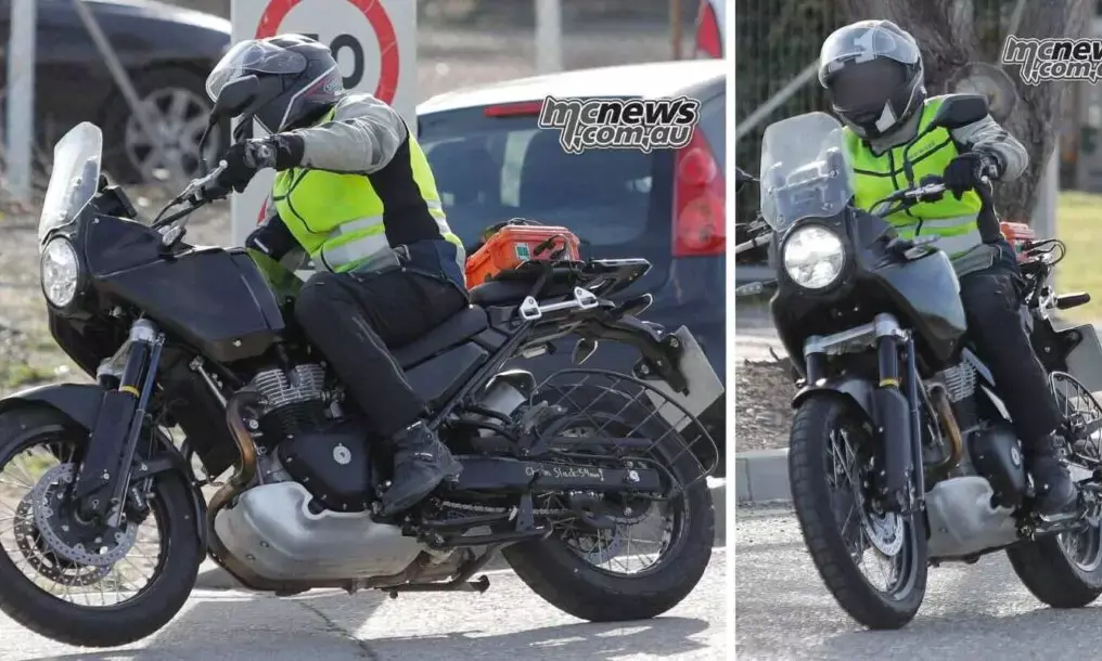 Royal Enfield Himalayan 750 Spy Shots Reveal Production-Ready Design
