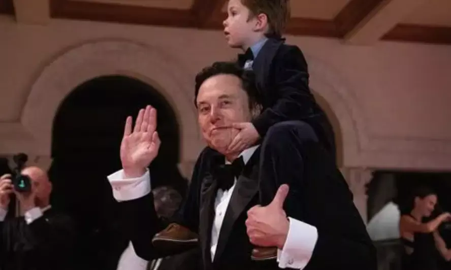 Elon Musk joins President-elect Trump for new years eve bash at Mar-a-Lago