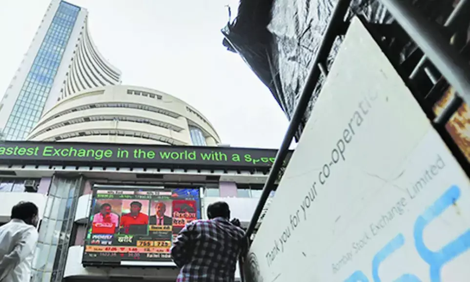 Sensex, Nifty open 2025 with gains, driven by bluechip buying