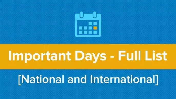 Important Days in 2025: Full List of National and International Important Days, Events