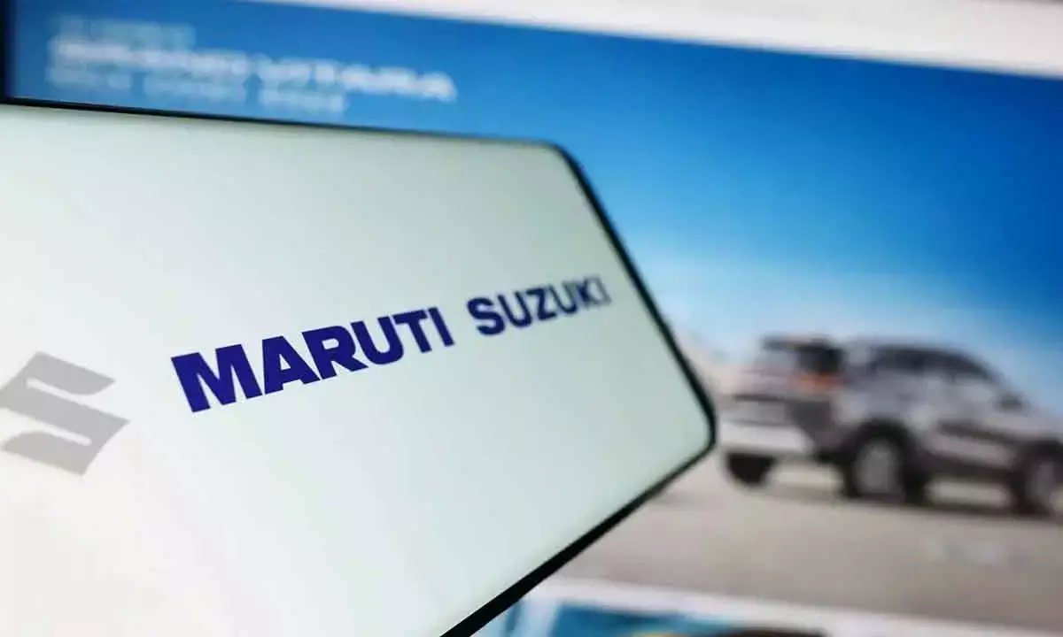Maruti Climbs Over 3%