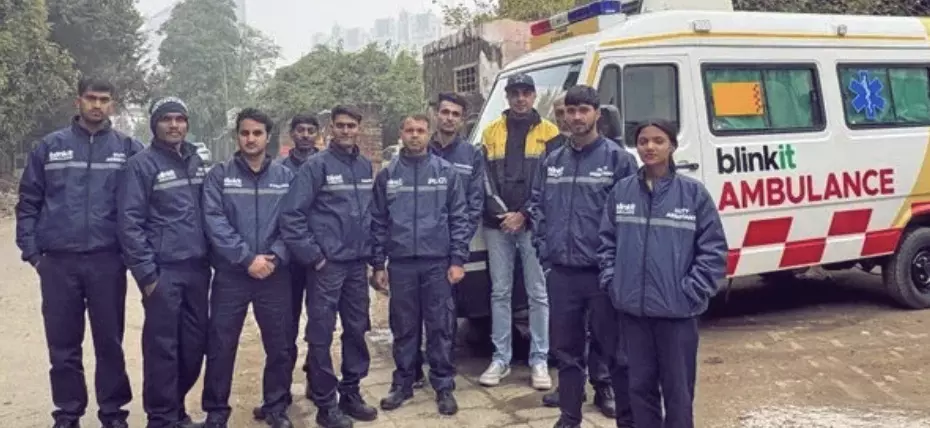 Blinkit launches 10-minute ambulance service in Gurugram, plans nationwide expansion Blinkit launches 10-minute ambulance service in Gurugram, plans nationwide expansion
