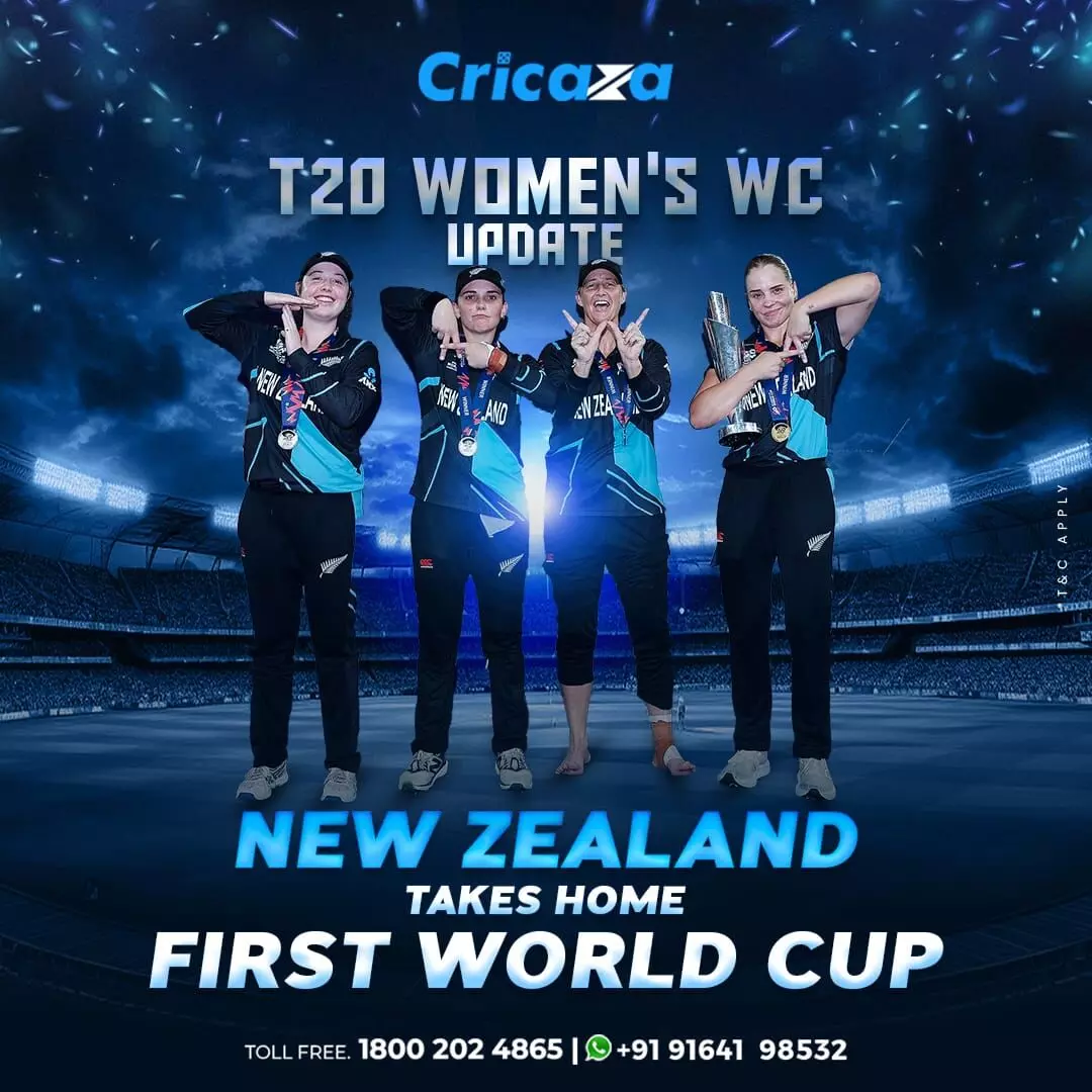 T20 Womens WC Update: New Zealand Takes Home First World Cup T20 Womens WC Update: New Zealand Takes Home First World Cup
