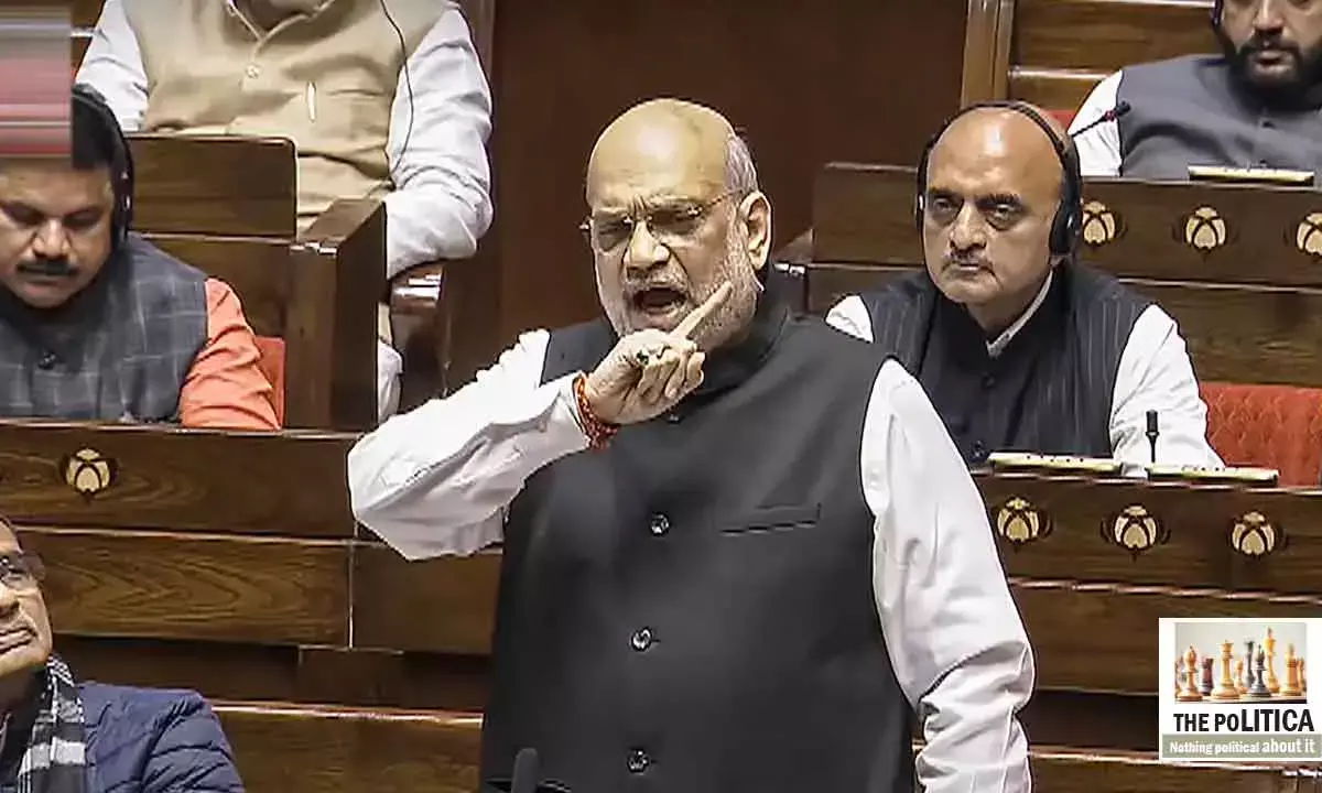 Shah In Hurry To Recover Loss From His Statement On Ambedkar