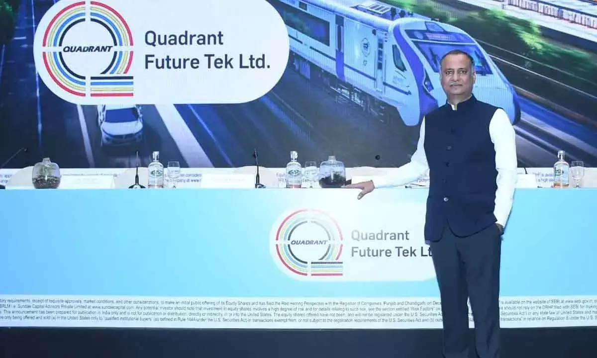 Quadrant Future Sets Price Band