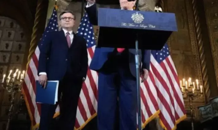 Trump secures Johnson’s speakership amid GOP Drama, setting stage for challenging two years