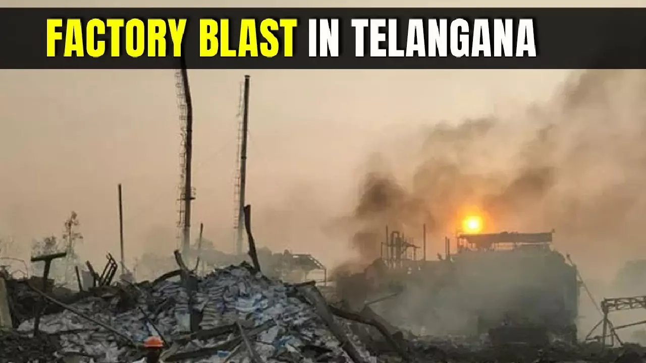 Yadagirigutta Explosion: Tragic Blast at Premier Explosives Factory Claims One Life, Injures Seven Yadagirigutta Explosion: Tragic Blast at Premier Explosives Factory Claims One Life, Injures Seven