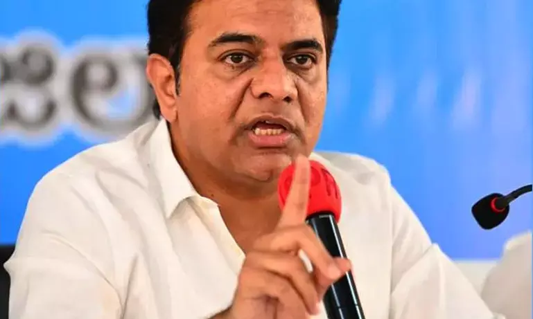 KTR Slams CM Revanth on SLBC Tunnel Tragedy, Demands Action