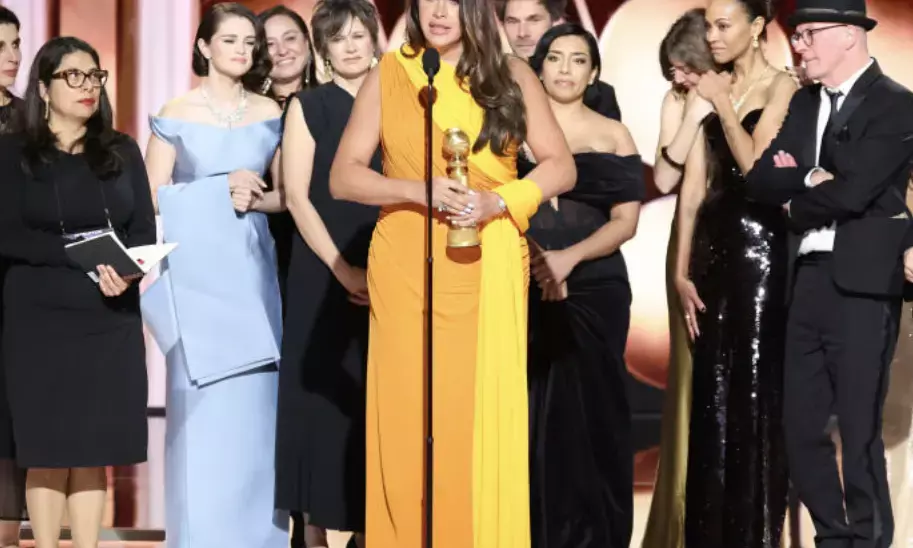 2025 Golden Globes Highlights, Mid-Atlantic braces for snowstorm, and Lions clinch NFL playoff top seed