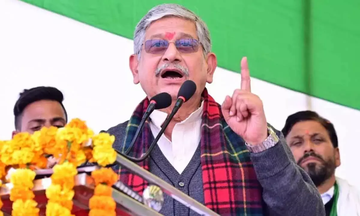 Minister Lays Stone For 50 Projects In Northeast