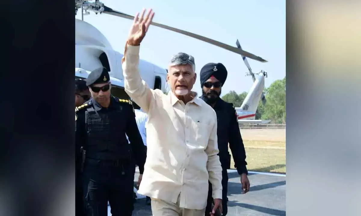 Andhra CM Naidu Launches Swarna Kuppam Vision 2029