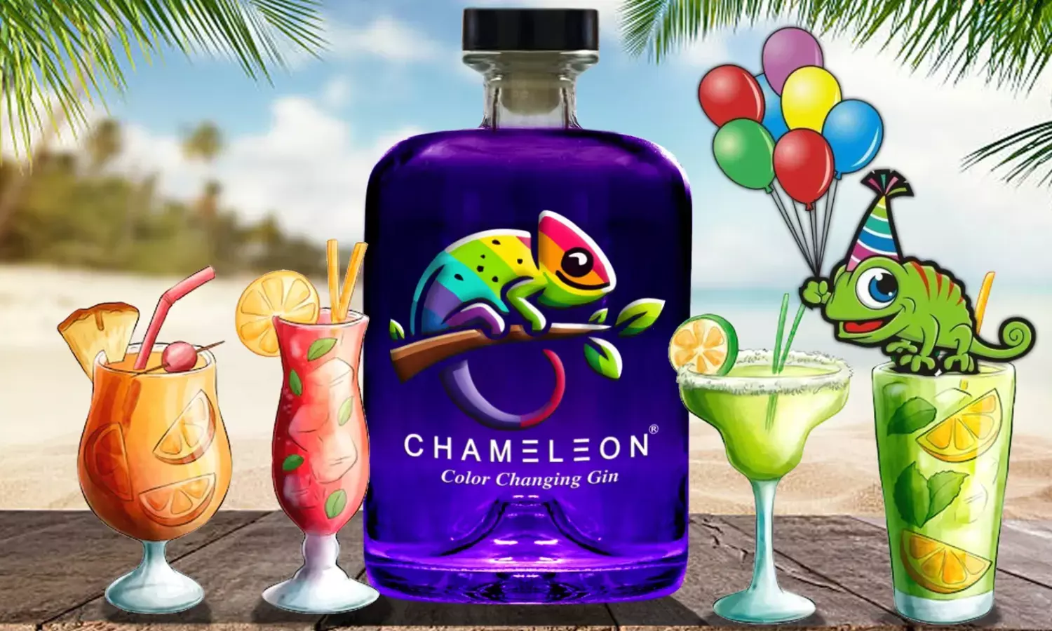 Get Transported To A Magical World With Chameleon Colour Changing Gin