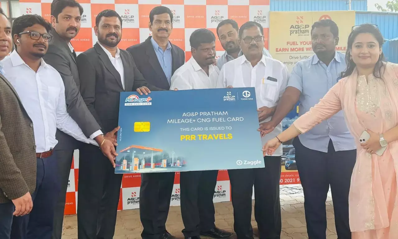 AG&P Pratham-Think Gas Unveils Mileage+ CNG Fuel Card