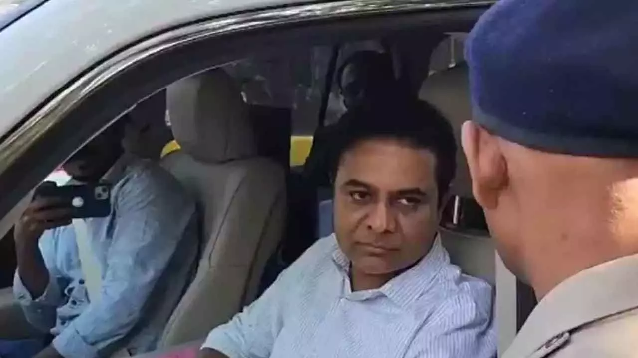 Formula E Race Case: KTR Submits Statement To ACB Formula E Race Case: KTR Submits Statement To ACB