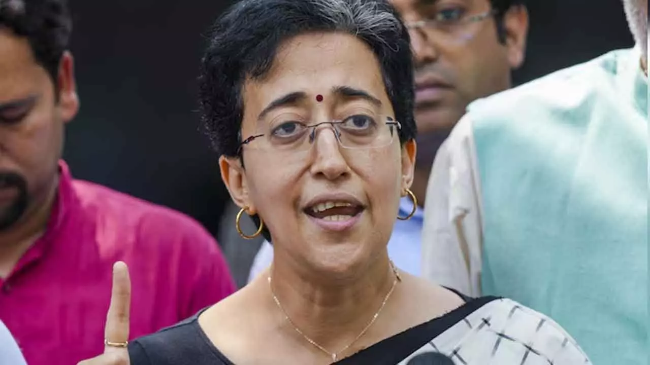 CM Atishi Alleges Voter Scam Ahead Of Delhi Polls CM Atishi Alleges Voter Scam Ahead Of Delhi Polls