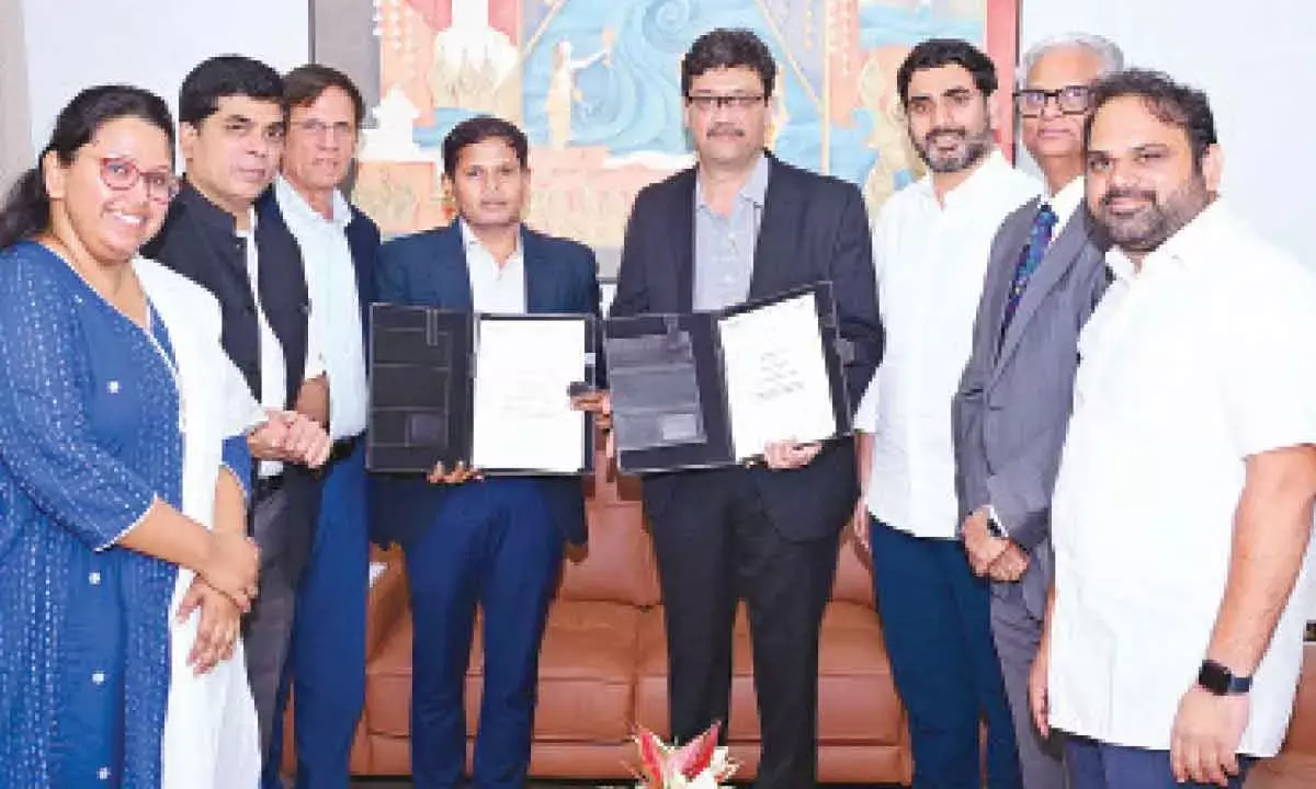 AP Govt Signs MoUs With Suzlon Energy, Swaniti Initiative